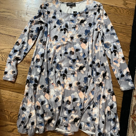 Context Dresses & Skirts - Context lord and Taylor new NWT womens floral long sleeve dress 1x plus